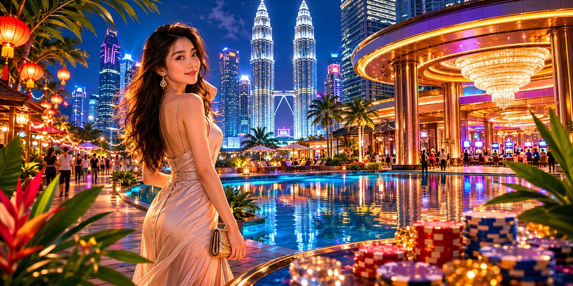 Suasana hiburan kasino roulette di Kuala Lumpur dengan gaya Malaysia